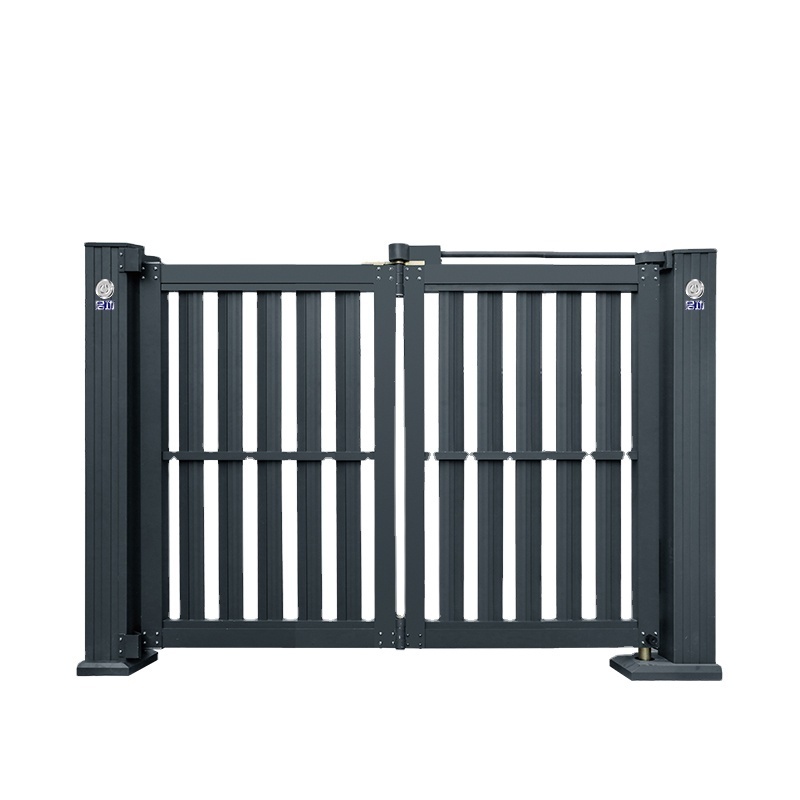 Frame Aluminum Alloy Gate SLIDING DOORS Folding Doors Exterior Automatic Material and Swing Open Style Swing Gate Finished