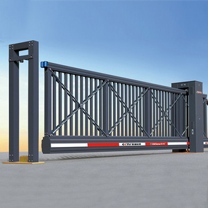 Aluminum automatic system sliding gate  driveway gate