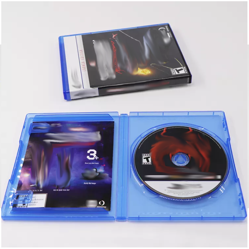 Clear Cartridge Holder Enclosure Replacement Empty PS 4 Game Cartridge Storage Clear Case for PS 4 Game Disc CD