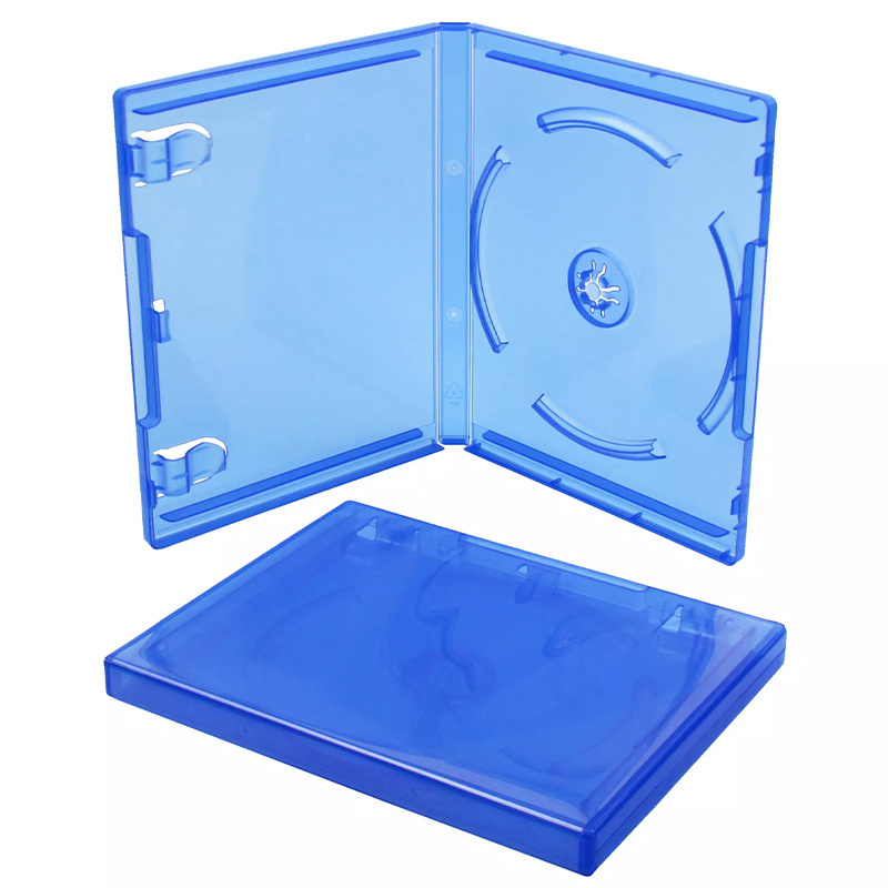 Clear Cartridge Holder Enclosure Replacement Empty PS 4 Game Cartridge Storage Clear Case for PS 4 Game Disc CD