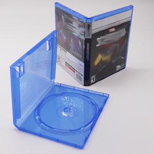 Clear Cartridge Holder Enclosure Replacement Empty PS 4 Game Cartridge Storage Clear Case for PS 4 Game Disc CD