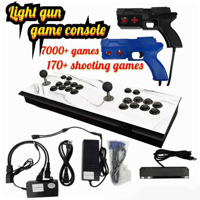 Arcade Jamma Board For 7000+ Arcade Games And 177 Shooting Games mini pc Retro Arcade Pandoras Gun Box USB Light Gun Game box