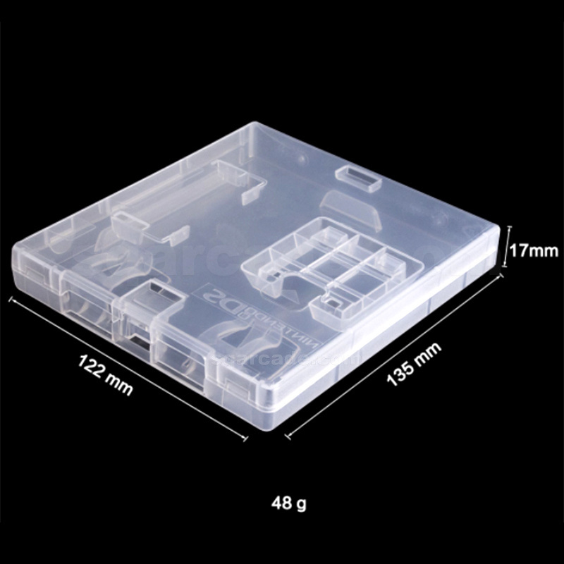 Clear White Replacement Small Game Card Cartridge Protective Box Case for Video Game NDS Game Cart Gaming Accessories