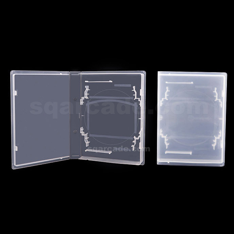 Plastic N64 SNES CD Case Replacement For Sga PS2/3/4 Xbox Game ASE Accessories Transparent Cube Cards Storage Game Box