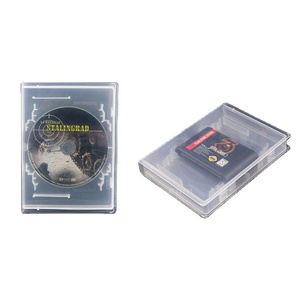 Plastic N64 SNES CD Case Replacement For Sga PS2/3/4 Xbox Game ASE Accessories Transparent Cube Cards Storage Game Box