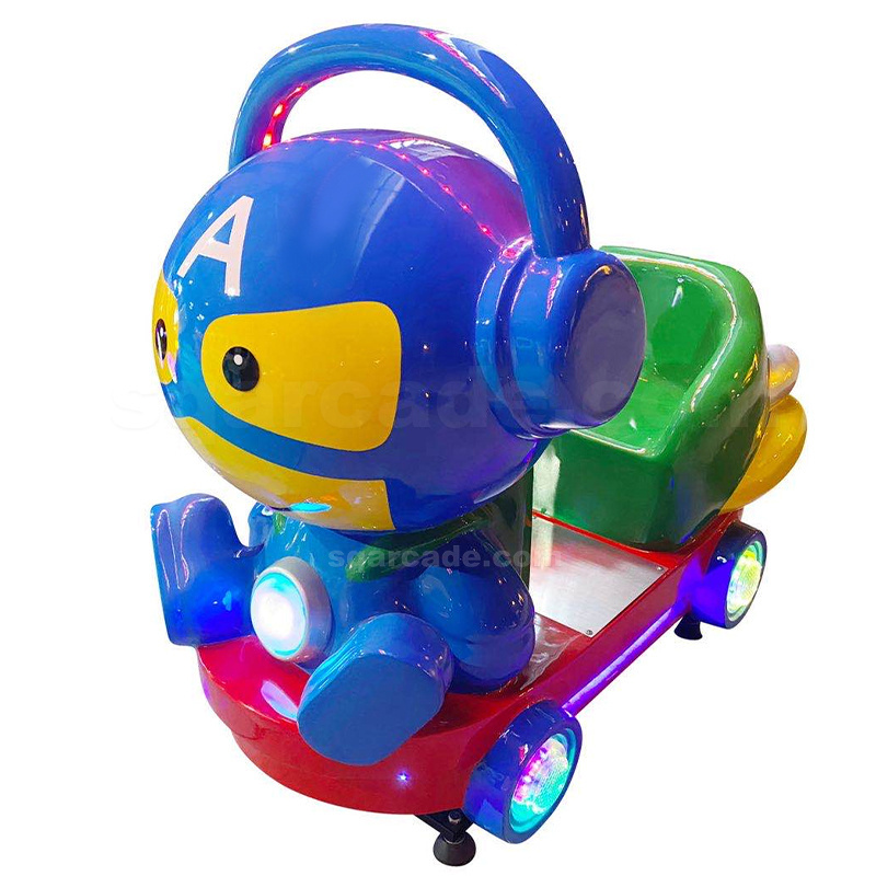 Shopping Mall Small Children Electric Swing machine rocking Car Game Machine Coin Operated Games Kiddy Ride machines