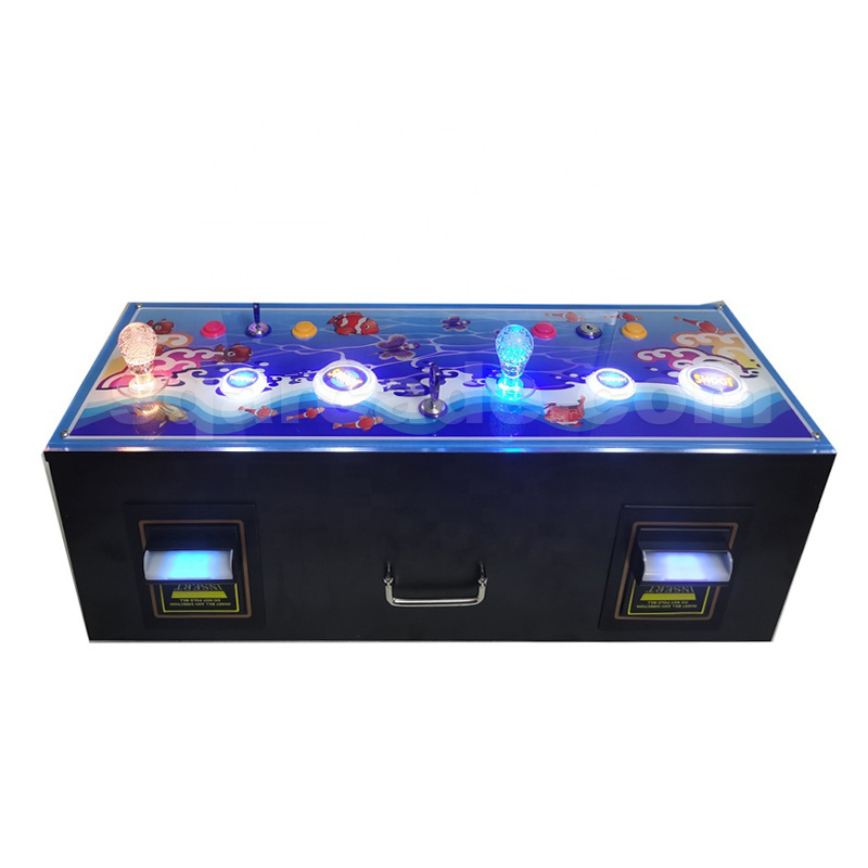 Install Screen Portable Fish Game Machine 28 in 1 Game Machine Fish Game/26 in 1 Fish Game/Fish Machine with Bill Acceptor