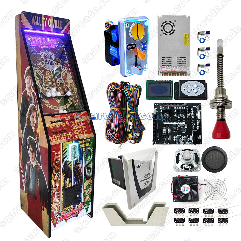 New Coin-operated Custom arcade Vertical Bingo Pinball Table Tennis bingo pingpong Game Machine Kit For Sale