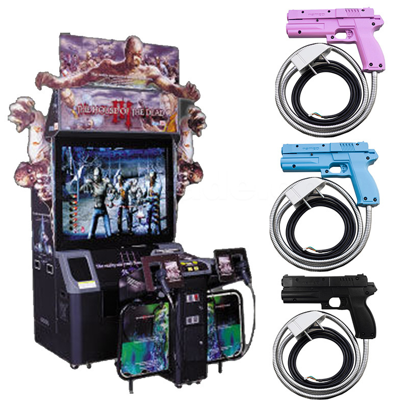 Arcade Game TIME CRISIS 3 Gun Fit For Original TIime Crisis 2 House Of Dead 2 And CN Time Crisis 3 Cabinet