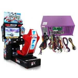 Indoor Coin Operated Outrun 32 Racing Game Arcade Simulator Driving Game Console / Kit Assembly Machine