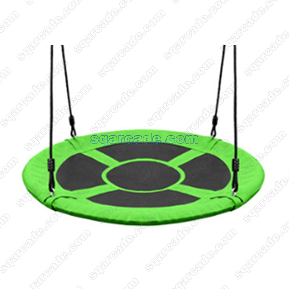 Outdoor Children Kids Round Nest Swing Flying Saucer Tree Nest Swing Adult Garden Swing