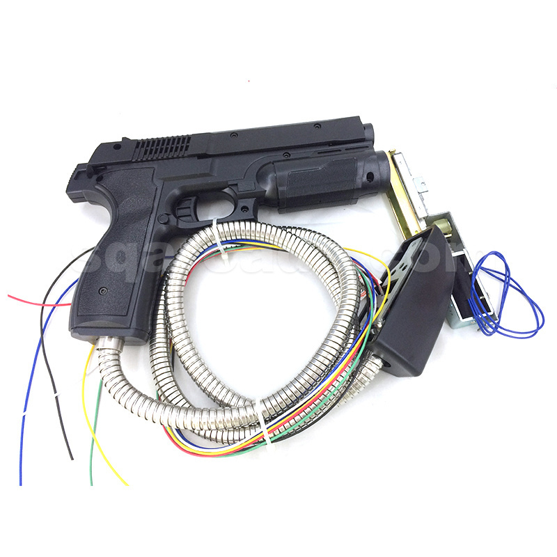 Time Crisis 4 Shooting Gun Electromagnet For Amusement Game/Simulator Fire Game/CGA Monitor Arcade Cabinet Parts