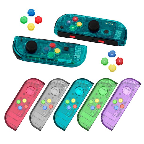 Video Game Accessories Switch NS Joy Con Replacement Housing Shell Cover for JoyCon Controller Case and Screwdriver screws