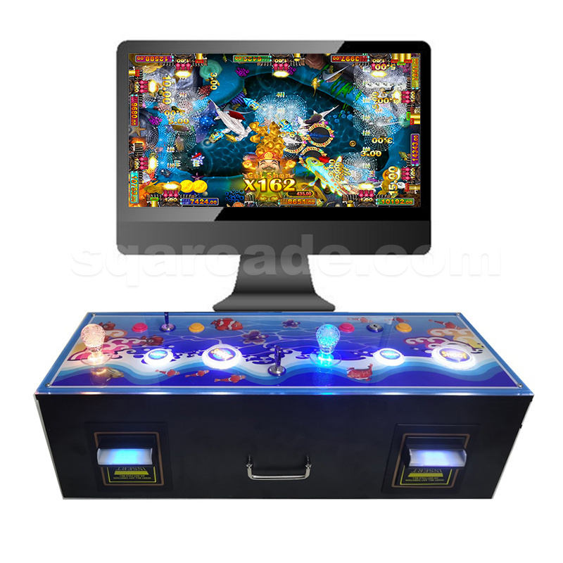 Install Screen Portable Fish Game Machine 28 in 1 Game Machine Fish Game/26 in 1 Fish Game/Fish Machine with Bill Acceptor