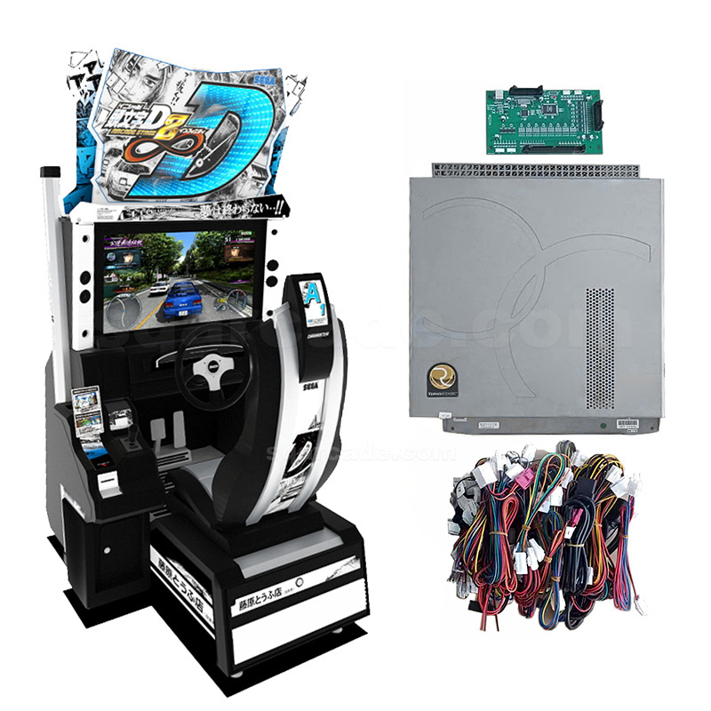 Indoor Rides Kiddie Initial Simulator Arcade Racing Car Game Machine Initial D Arcade Machine DIY Kit