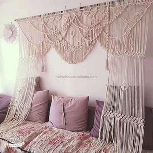 RT21001 Hand Woven Boho Macrame Wedding Backdrop