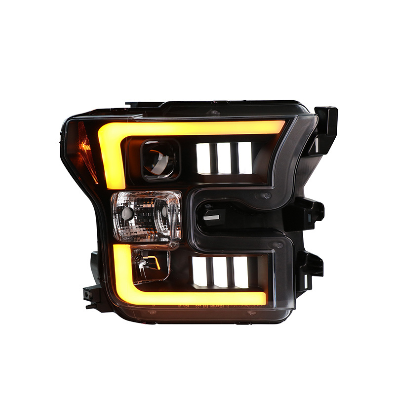 LED Headlight Assembly For FORD For Raptor F150 Front Lamp 2015-2017 Year