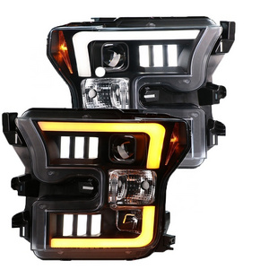 LED Headlight Assembly For FORD For Raptor F150 Front Lamp 2015-2017 Year