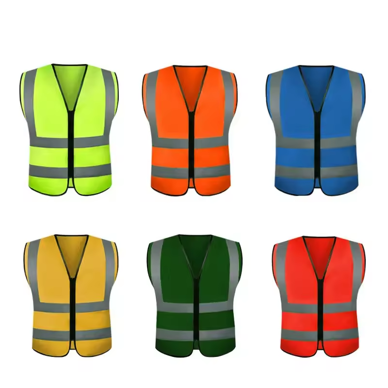 wholesalesafety vest high visibility class 3 safety vest with logo from China reflector jacket