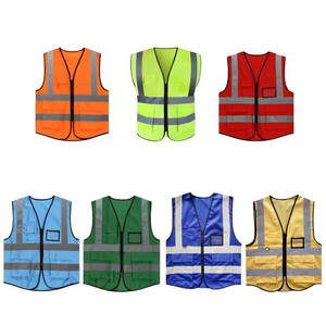 wholesalesafety vest high visibility class 3 safety vest with logo from China reflector jacket