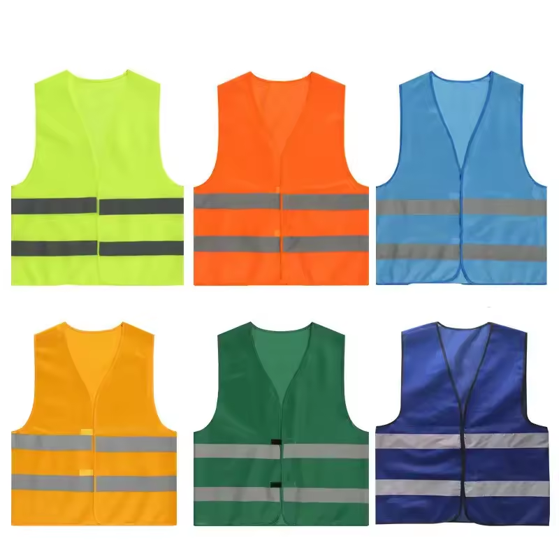 wholesalesafety vest high visibility class 3 safety vest with logo from China reflector jacket