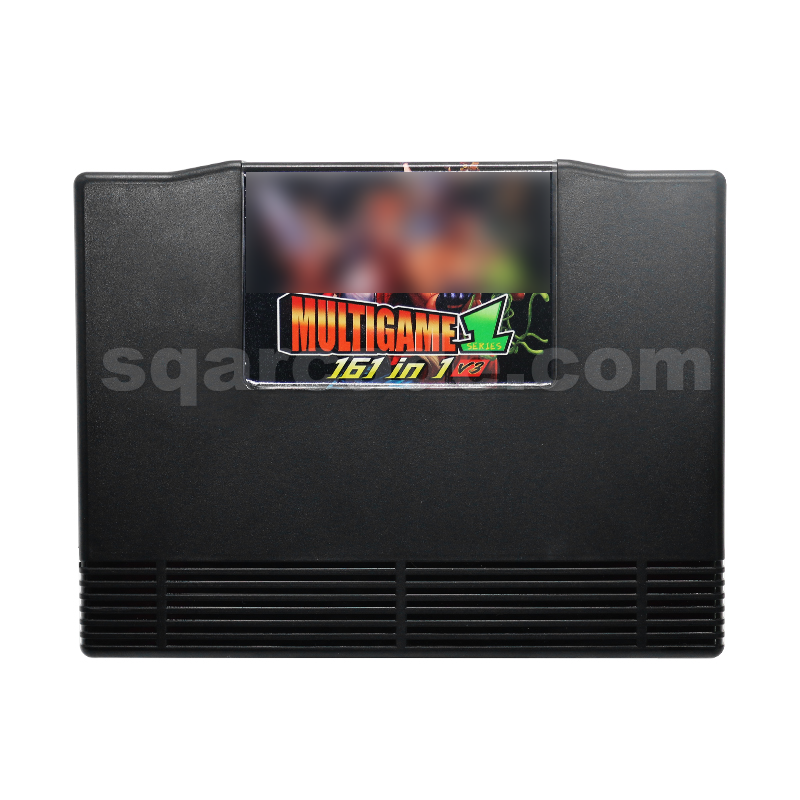 New Arcade Cassette Shockbox 161 in 1 NEO GEO AES multi games Cartridge Ver. 3 upgraded Version for Family AES Game Console