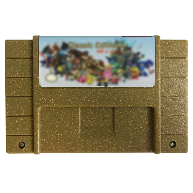 Classic Edition Super Games 68 in 1 Multi Game Cartridge SNES for SNES 16 Bit Retro Classic Game Consoles