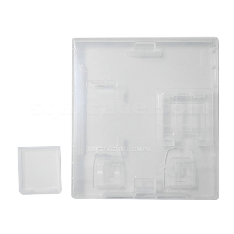 Clear White Replacement Small Game Card Cartridge Protective Box Case for NDS Game Cart Gaming Accessories