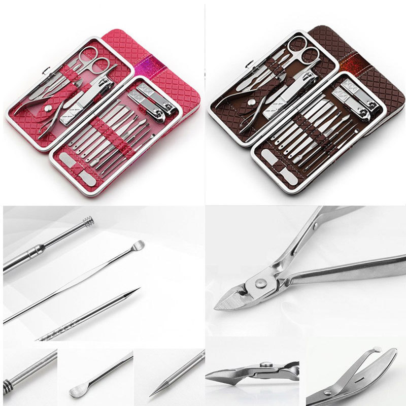 New Arrival Factory Price Nail Clippers Cutter Kit Nail Manicure Pedicure Set Tool Hot Selling Stainless Steel