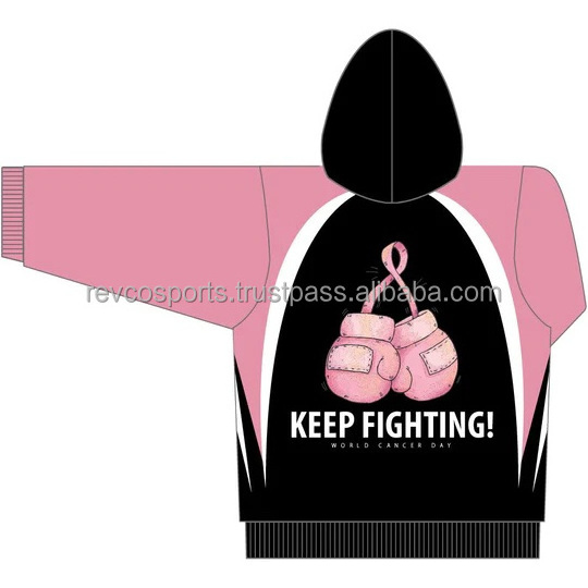 New Arrival Pink and black Pullover Hoodies for men Sublimation Printed long Sleeve Cheap price Hoodies sweatshirt