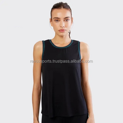 Sports Running Tank Tops for Women Custom Color Breathable Cotton Tank tops Ladies Relaxed Fit Layering Tanktops Training Tops