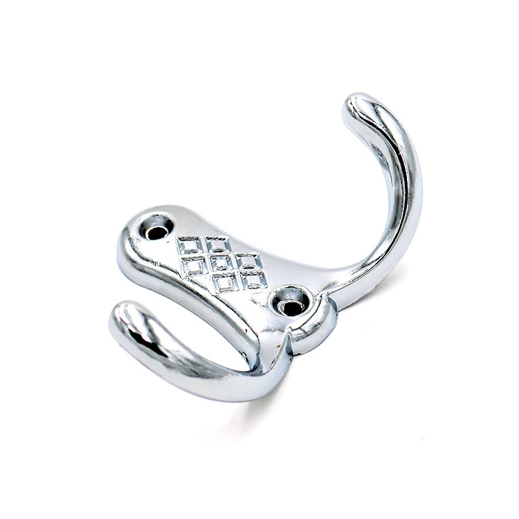 The fine quality wall hanging hooks Zinc alloy curtain tieback holdback hooks for clothes, clothing hook