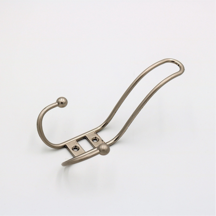 Traditional Art Closet Door Back Wardrobe Wall Hanging Hook Zinc Alloy Metal Curtain Tieback Clothes Hanger Hooks