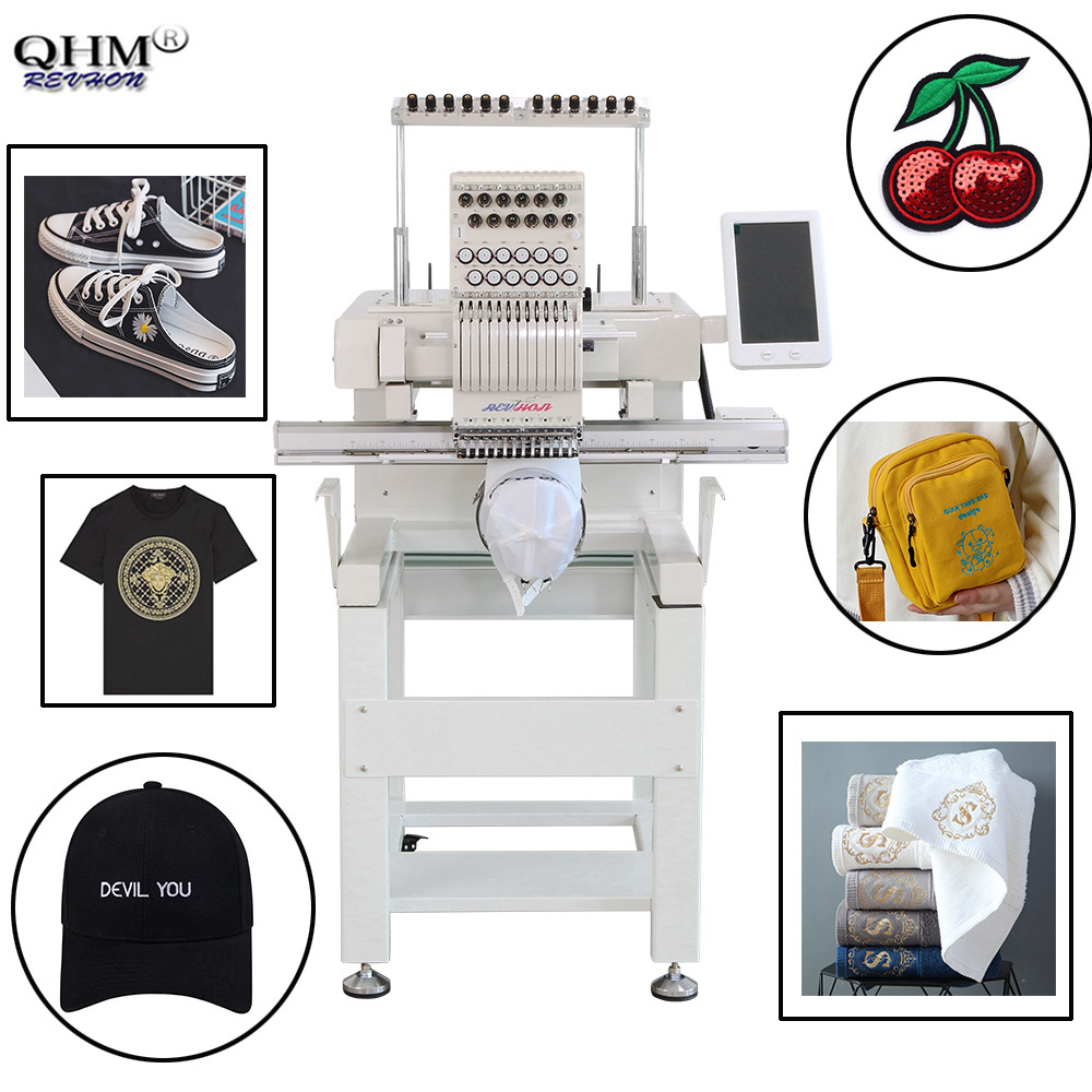 Commercial Embroidery Machine for Sale Industrial Clothes Embroidery embroidery Single Head Cording Chenille Device