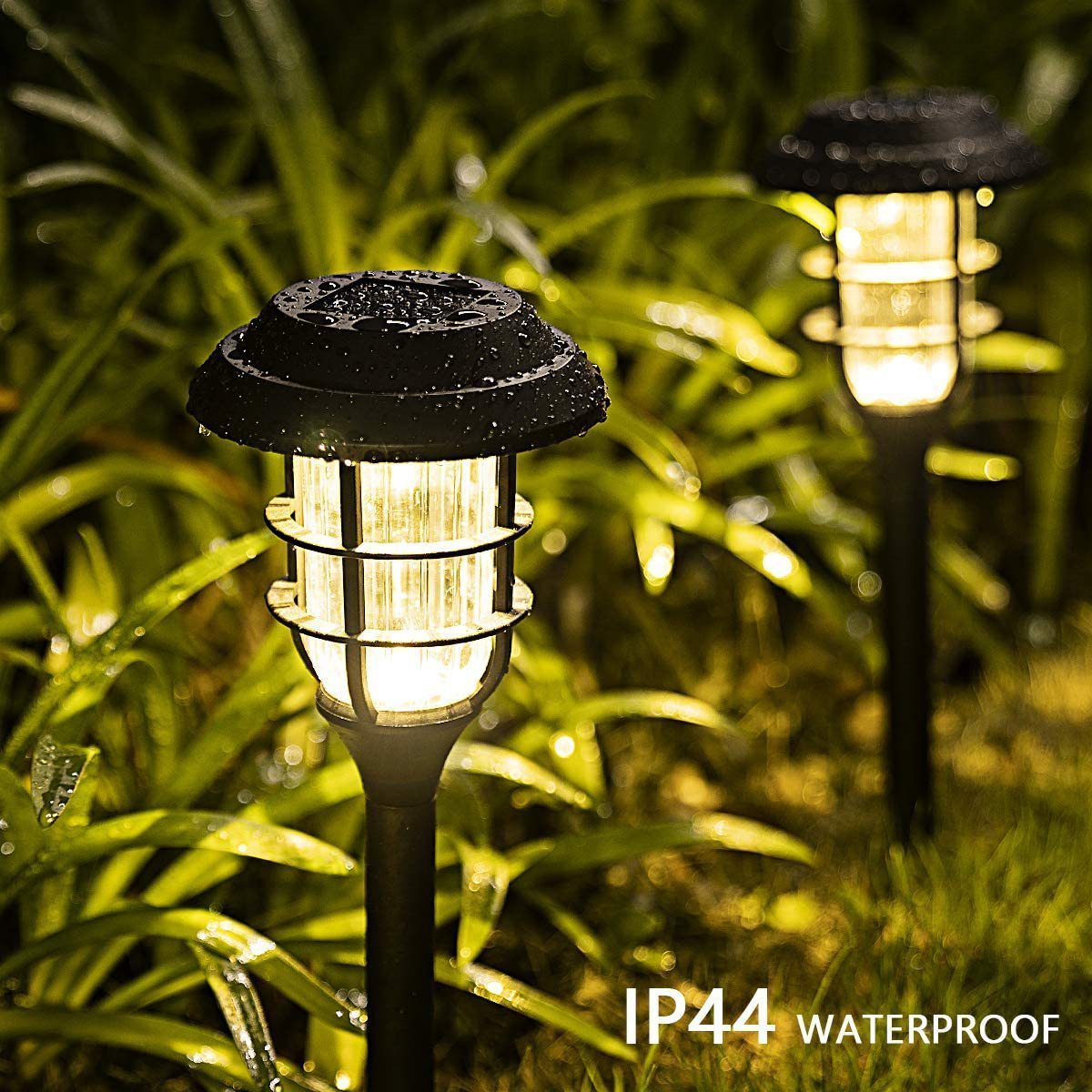 Led Solar Garden Stake Flickering Flame Torch Light For Yard Outdoor Pathway Porch Fence Patio Garden