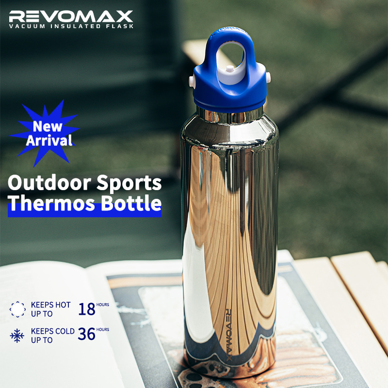 RevoMax 950ML 32oz Double Wall Vacuum Insulated Stainless Steel Sports Gym Drink Tumbler Travel Water Bottle