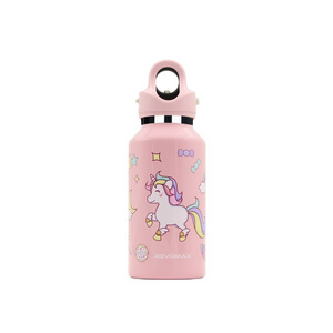 Portable Stainless Steel Vacuum Flask Water Bottle Unicorn Vacuum Flask Cartoon Water Bottles 18hrs Insulated Vacuum Flask