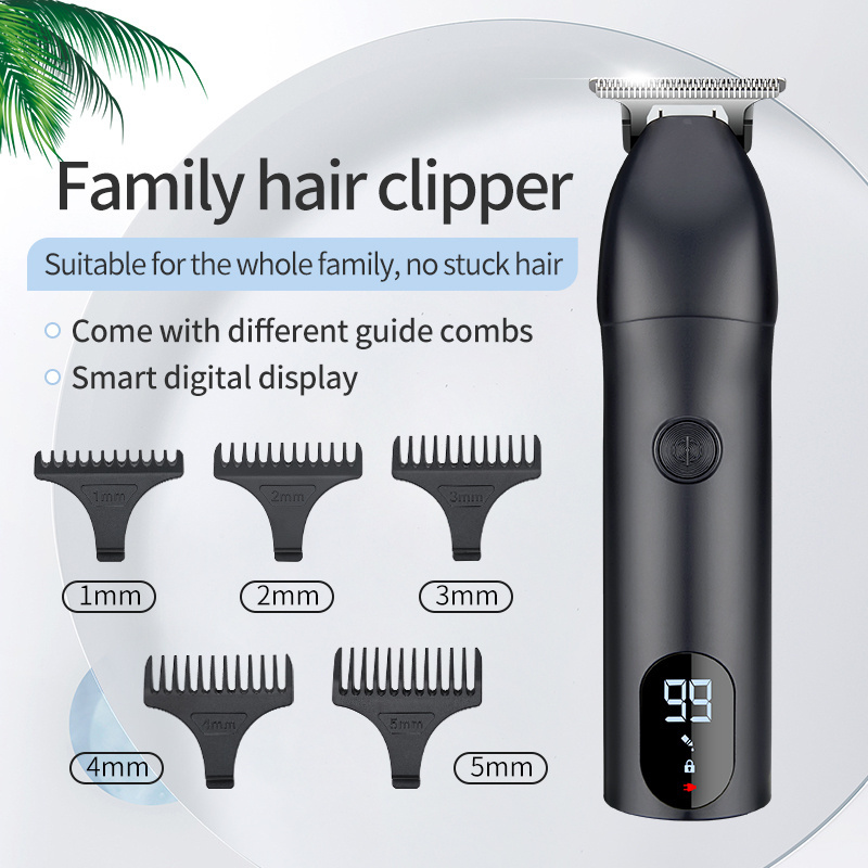 Electric Hair Cut Machine with Low Noise Rechargeable Cordless outlining Cutting Hair Trimmer Men