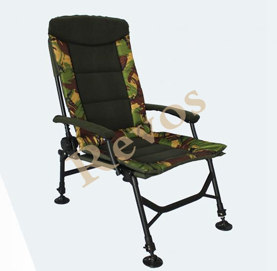 Carp Fishing Padded Pillow Locking Leg Portable Lightweight Economic Outerdoor Fishing Chair with Tent Umbrella Steel Customized