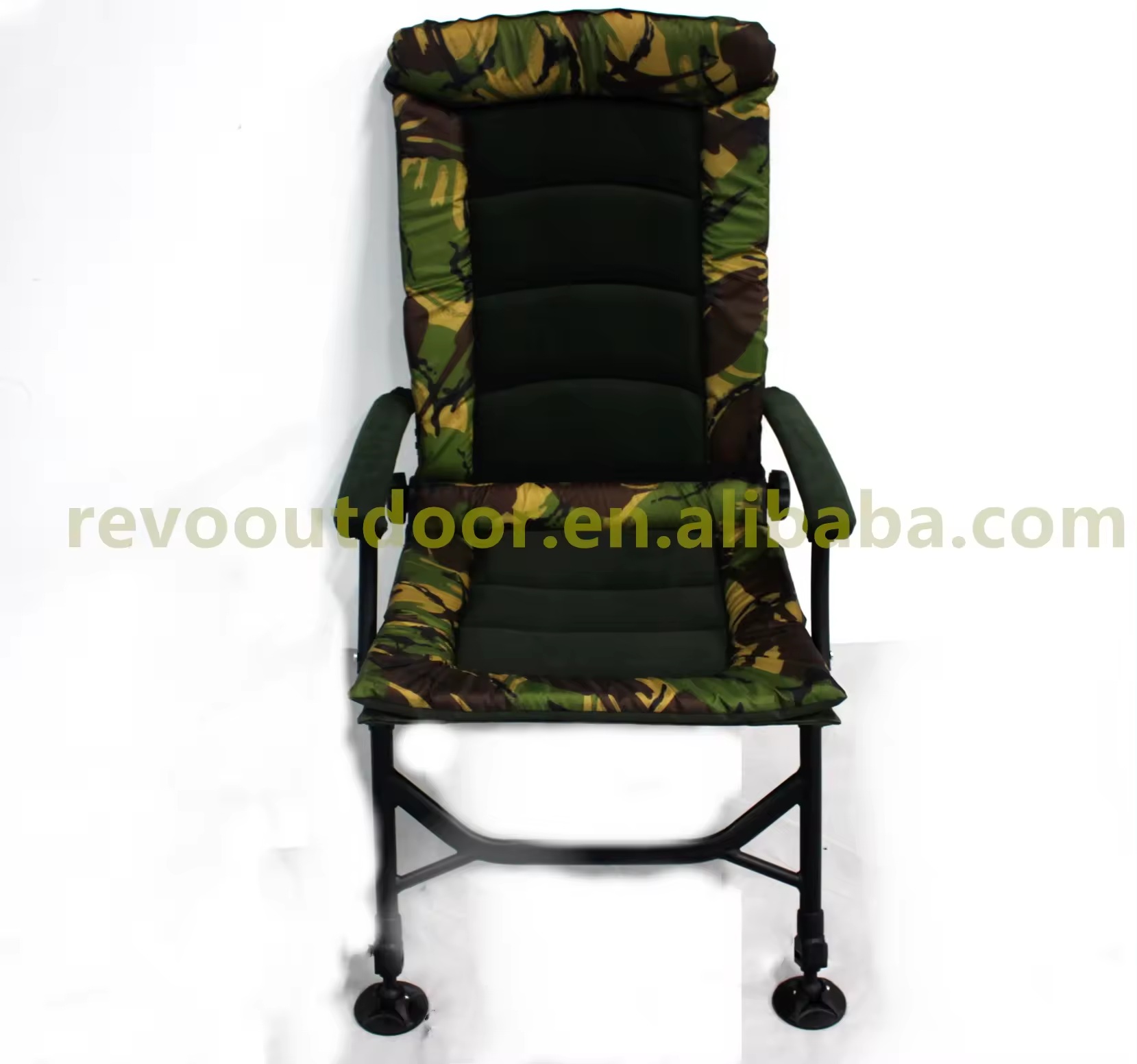 ReVos DPM Camo Fishing Folding Chair Hot Selling Folding Carp Bedchair adjustable chair