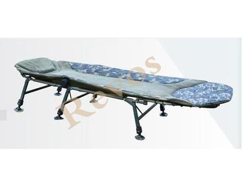 Bedchair Outdoor 600D Polyester Suede Build In Pillow Camouflage  Carp Fishing High Quality Carp Bedchair