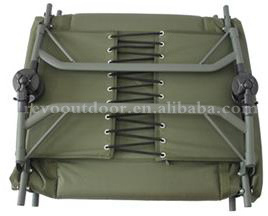 Revo  600D Camo  Polyester Fleece Comfortable Padded Fishing Folded Chair  Carp  Fishing Bedchair