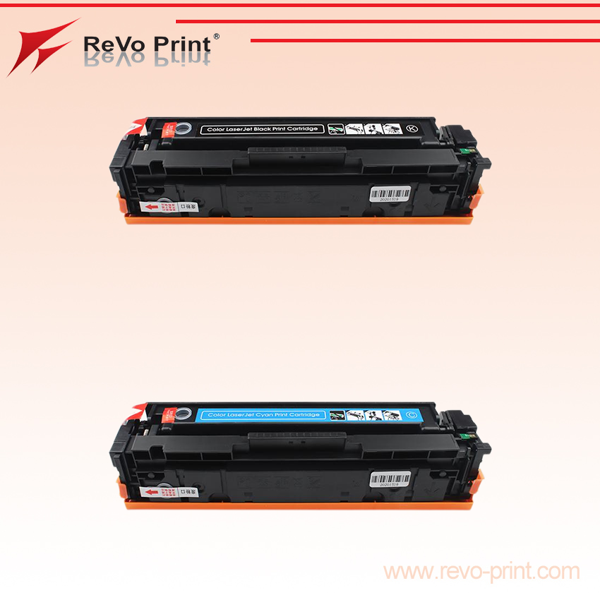 Revoprint Compatible Toner Cartridge 201A CF400A CF401A CF402A CF403A CF400 Used in Printers LaserJet Pro M252 M277