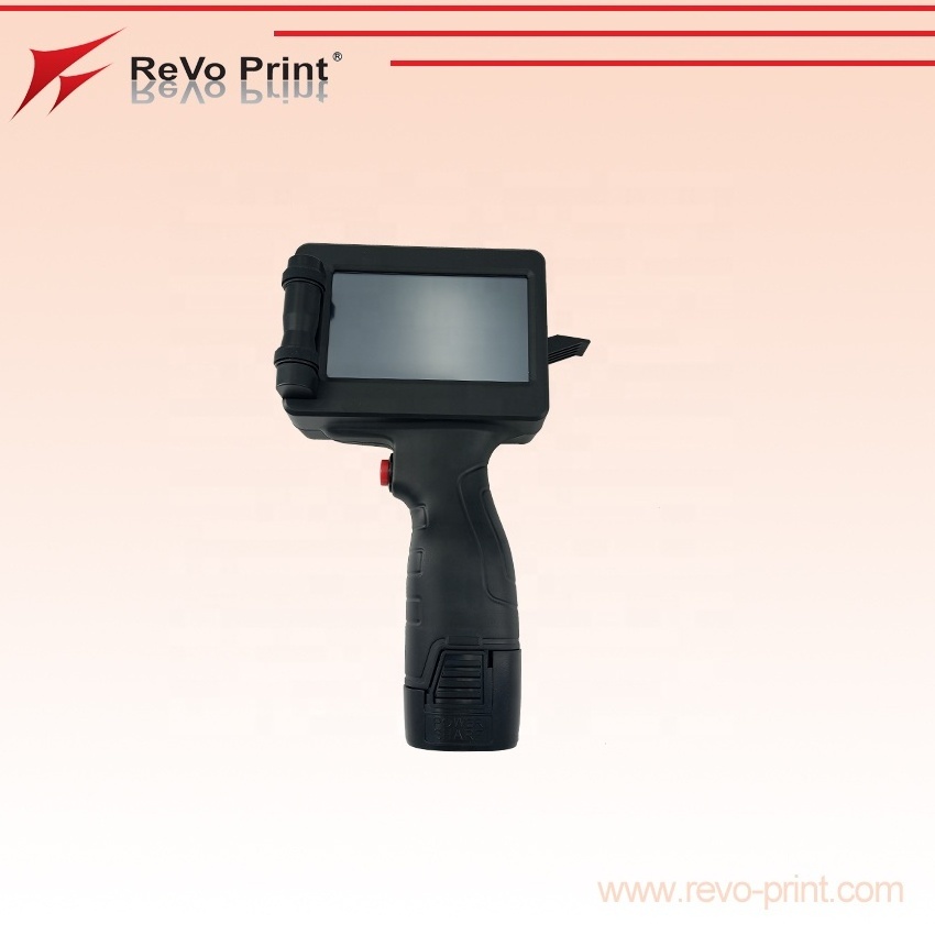 2024 RevoPrint Batch Code Portable Handheld Inkjet Printing Machine for Fast Dry Batch Coder Egg Date Expiry Number Date