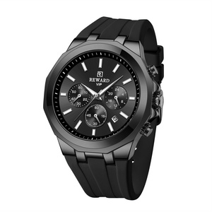 Top brand sport watch 2024 exercise fashion luxury import quartz watch chronograph water resistant clock montre hombre