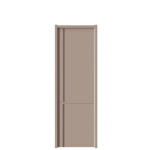 Decorative Melamine Fancy Wood Door Design Flat Melamine Interior Wooden Doors For Apartment