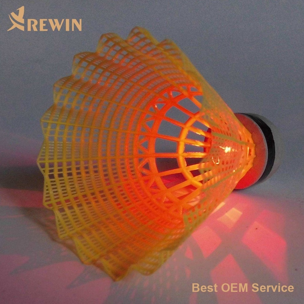 LED Light Nylon Badminton Shuttlecock