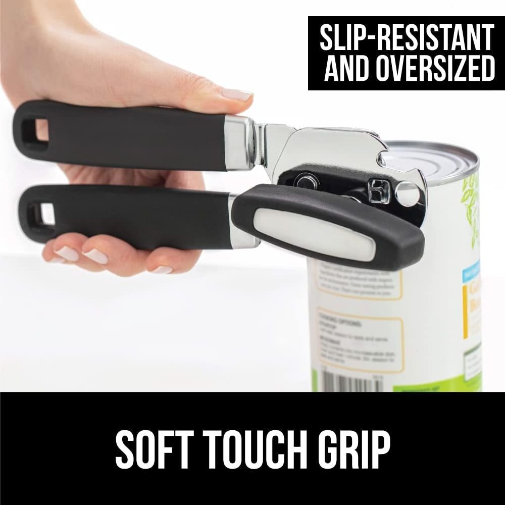 Factory Wholesale -Manual Handheld Strong Can Opener Stainless Steel Can Opener