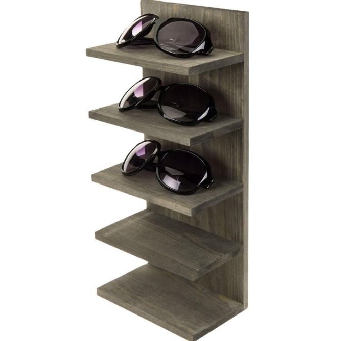 Multi-functional ties display rack storage box bamboo watches belt and tie organizer display rack for closet and drawer