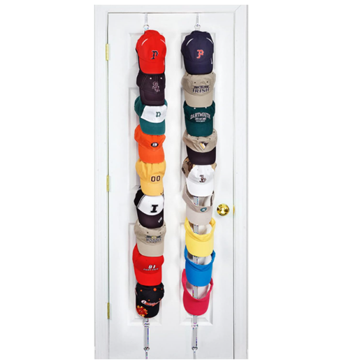 Custom hat racks plastic hat organizer holder rack for hangers for baseball caps